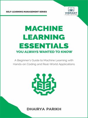 cover image of Machine Learning Essentials You Always Wanted to Know